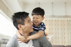 asian dad and son copy